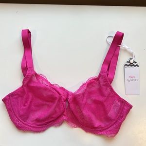 NWT Freya Fancies Lace Bra size 30E (30DDD) Pink